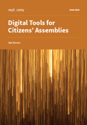 Digital Tools for Citizens Assemblies (Narzędzia cyfrowe dla paneli obywatelskich)